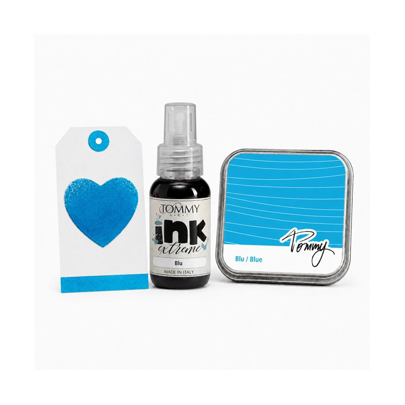 TOMMY Set Tampone Inchiostro  e Ink Extreme - BLU