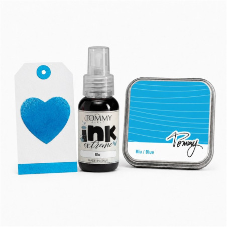 TOMMY Set Tampone Inchiostro  e Ink Extreme - BLU
