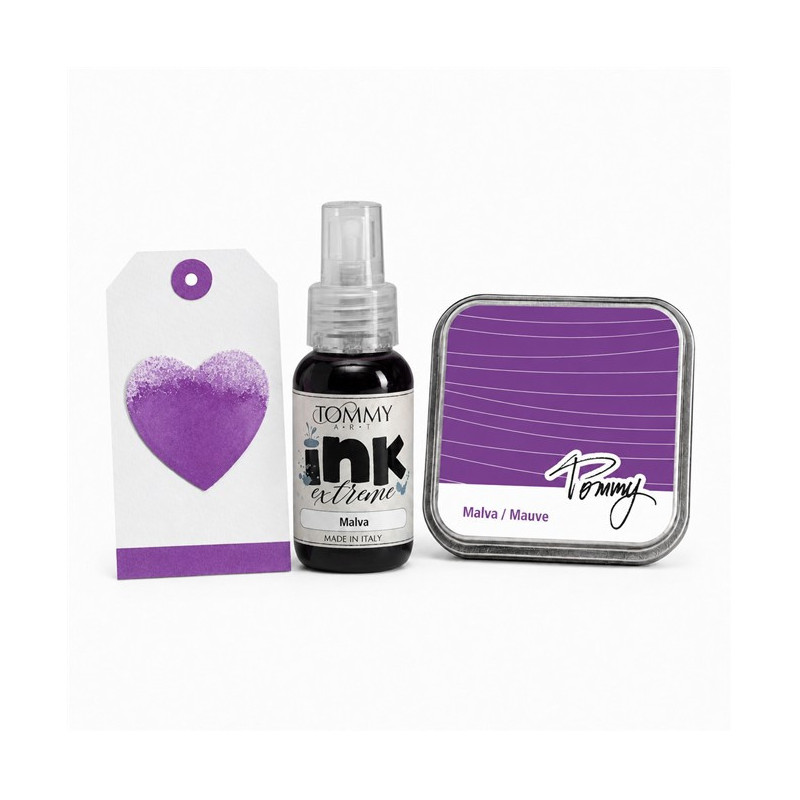 TOMMY Set Tampone Inchiostro  e Ink Extreme - MALVA