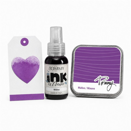 TOMMY Set Tampone Inchiostro  e Ink Extreme - MALVA