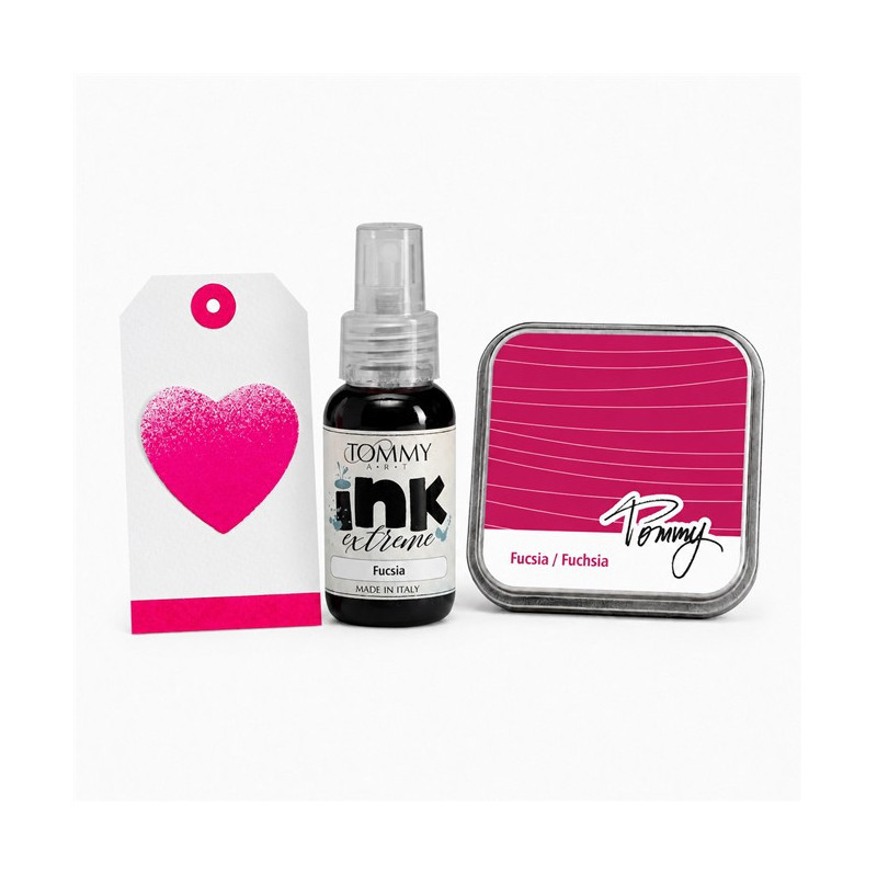 TOMMY Set Tampone Inchiostro  e Ink Extreme - FUCSIA