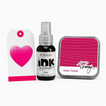 TOMMY Set Tampone Inchiostro  e Ink Extreme - FUCSIA