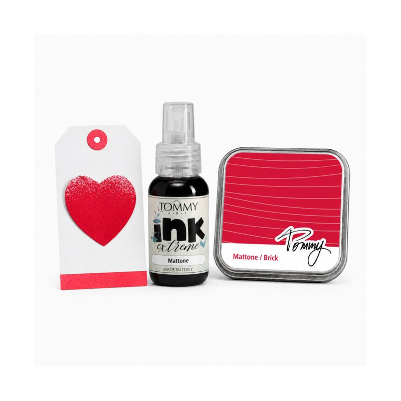 TOMMY Set Tampone Inchiostro  e Ink Extreme - MATTONE