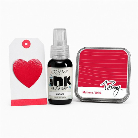 TOMMY Set Tampone Inchiostro  e Ink Extreme - MATTONE