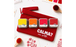 TOMMY SET ROSSO 4 Tamponi Inchiostro + POCHETTE