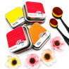 TOMMY SET ROSSO 4 Tamponi Inchiostro + POCHETTE