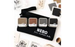 TOMMY SET NERO 4 Tamponi Inchiostro + POCHETTE