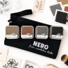 TOMMY SET NERO 4 Tamponi Inchiostro + POCHETTE