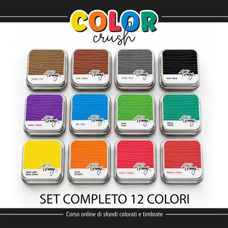 TOMMY Set Completo 12 INK + CORSO online COLOR CRUSH