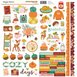 Simple Stories Pumpkins & Plaid Collector's Essential Kit
