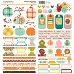 Simple Stories Pumpkins & Plaid Collector's Essential Kit