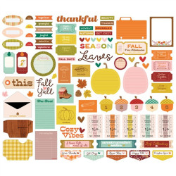 Simple Stories Pumpkins & Plaid Collector's Essential Kit