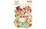 Simple Stories Pumpkins & Plaid Bits & Pieces 104pz
