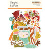 Simple Stories Pumpkins & Plaid Bits & Pieces 104pz