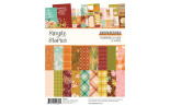 Simple Stories Pumpkins & Plaid Paper Pad 15x20cm