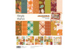 Simple Stories Pumpkins & Plaid Collection Kit 30x30cm