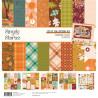 Simple Stories Pumpkins & Plaid Collection Kit 30x30cm