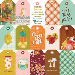 Simple Stories Pumpkins & Plaid Collection Kit 30x30cm