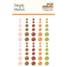 Simple Stories Pumpkins & Plaid Glitter Enamel Dots