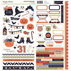 Simple Stories Frightful Fun Collection Kit 30x30cm