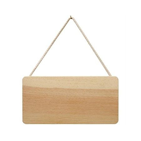 Targhetta in legno 21x11cm