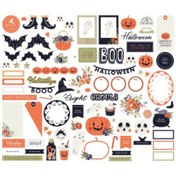 Simple Stories Frightful Fun Bits & Pieces 89pz