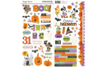 Simple Stories Say Cheese Classic Mouse Halloween Cardstock Stickers 30x30cm