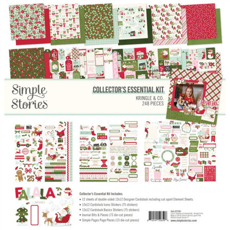 Simple Stories Kringle & Co. Collector's Essential Kit