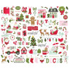 Simple Stories Kringle & Co. Bits & Pieces 99pz
