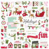 Simple Stories Kringle & Co. Chipboard 61pz