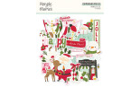 Simple Stories Kringle & Co. Chipboard 61pz
