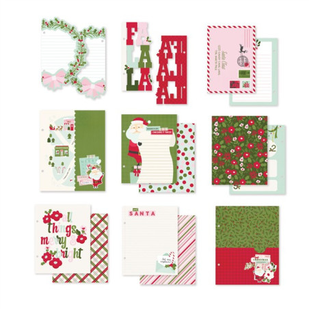 Simple Stories Kringle & Co. 6x8 Inch Binder Inserts