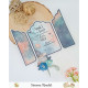 Crealies Cardzz Dies no. 636 Gatefold Card Paneel B