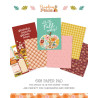 Simple Stories Pumpkins & Plaid Paper Pad 15x20cm