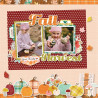 Simple Stories Pumpkins & Plaid Collection Kit 30x30cm