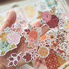 Simple Stories Pumpkins & Plaid Floral Bits & Pieces 69pz