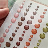 Simple Stories Pumpkins & Plaid Glitter Enamel Dots