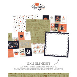 Simple Stories Frightful Fun Collection Kit 30x30cm