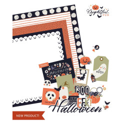 Simple Stories Frightful Fun Bits & Pieces 89pz