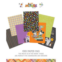 Simple Stories Say Cheese Classic Mouse Halloween Paper Pad 15x20cm