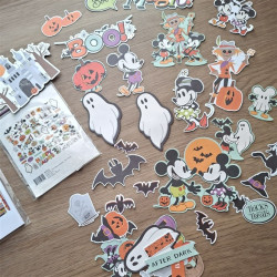 Simple Stories Say Cheese Classic Mouse Halloween Bits & Pieces 54pz