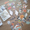 Simple Stories Say Cheese Classic Mouse Halloween Bits & Pieces 54pz