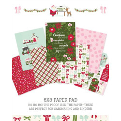 Simple Stories Kringle & Co. Paper Pad 15x20cm