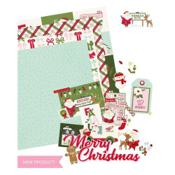 Simple Stories Kringle & Co. Chipboard 61pz