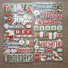 Simple Stories Kringle & Co. Foam Stickers 60pz