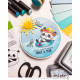 Timbro Clear-Mi 2704-CLEM-C Panda-stic Agosto