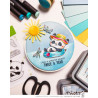 Timbro Clear-Mi 2704-CLEM-C Panda-stic Agosto