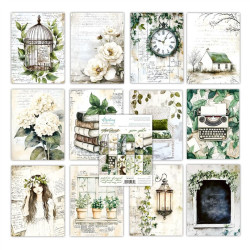 Mintay Papers Art Journal Paper Pad Green Gables 15x20cm