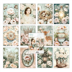 Mintay Papers Art Journal Paper Pad Peony Silence 15x20cm