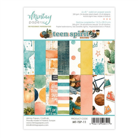 Mintay Papers Teen Spirit Paper Pad 15x20cm